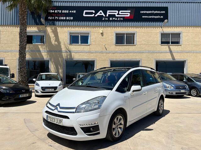 CITROEN C4 GRAND PICASSO EXCLUSIVE 1.6 E-HDI AUTO SPANISH LHD IN SPAIN 95K 7 SEATS 2011